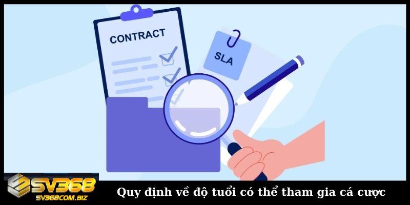 Quy dinh ve do tuoi co the tham gia ca cuoc