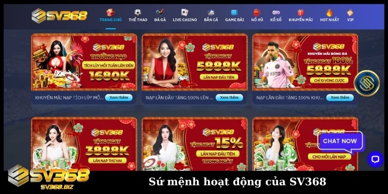 Su menh hoat dong cua SV368